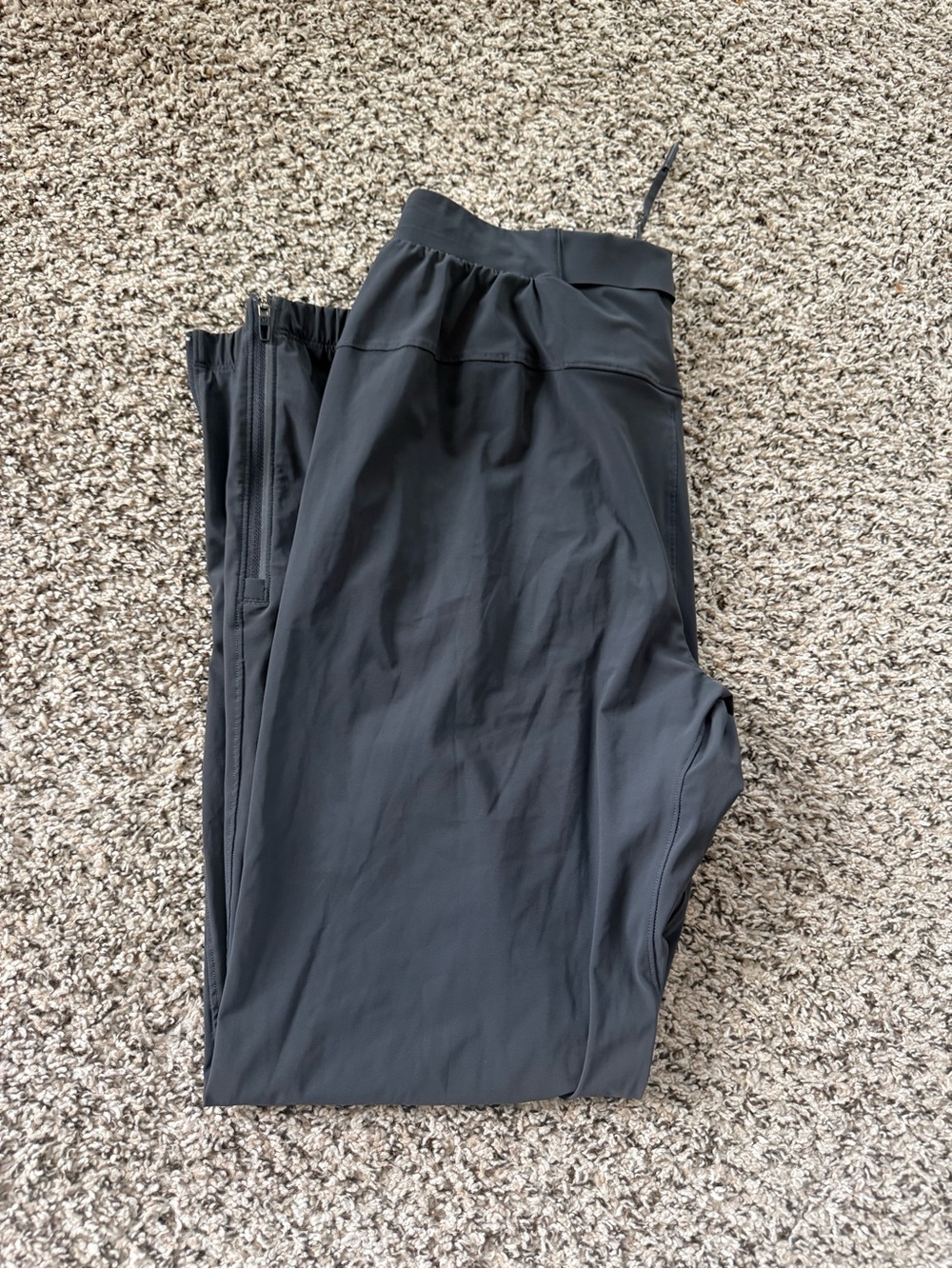 lululemon athletica Men's Black Tech Jogger Pants